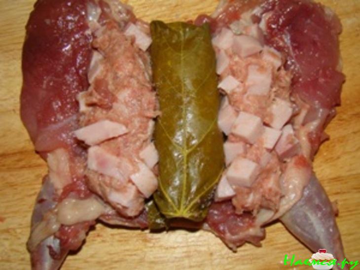 Фаршированные перепелки