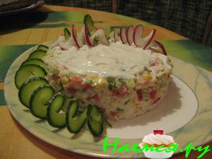 Салат "Серпантин" Салат "Серпантин"