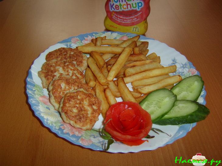 Нежные куриные котлетки