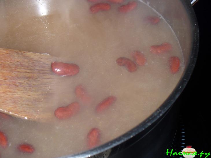 Суп Фасолевый с шеей индюка ( мой вариант ) Суп Фасолевый с шеей индюка ( мой вариант )