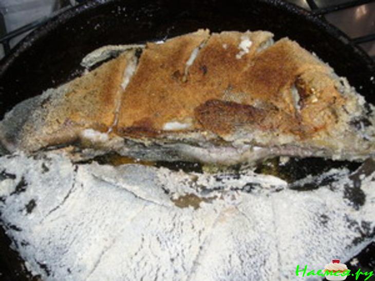 Линь жареный