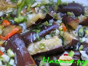 Грибы или баклажаны по-корейски