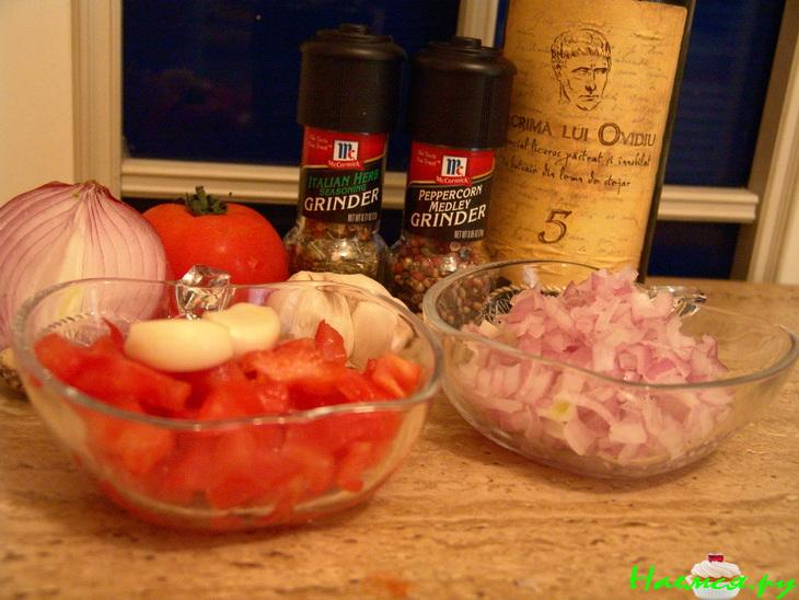 Рататуй под соусом с белым вином Рататуй под соусом с белым вином