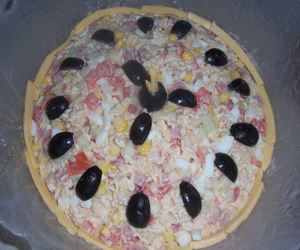 Салат "Быстрый" с мивиной