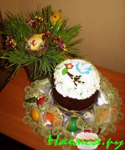 Кулич пасхальный на сметане и молоке