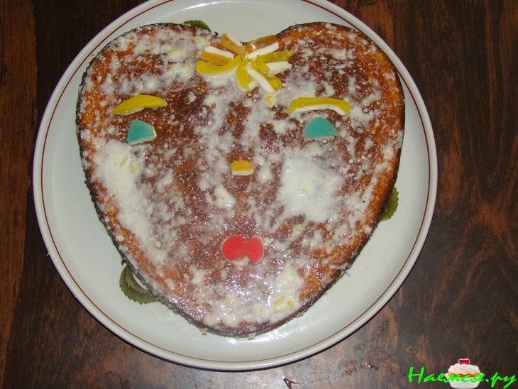 Торт с морковкой и лимонным кремом