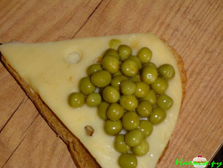 Бутерброд "Виноград"