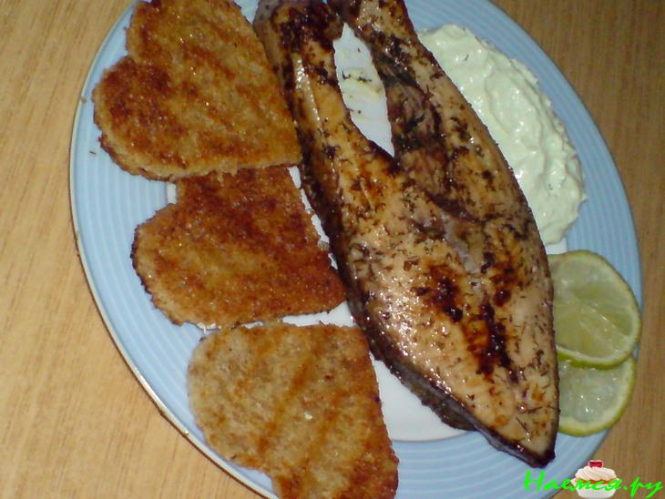 Рыба с Васаби-кремом