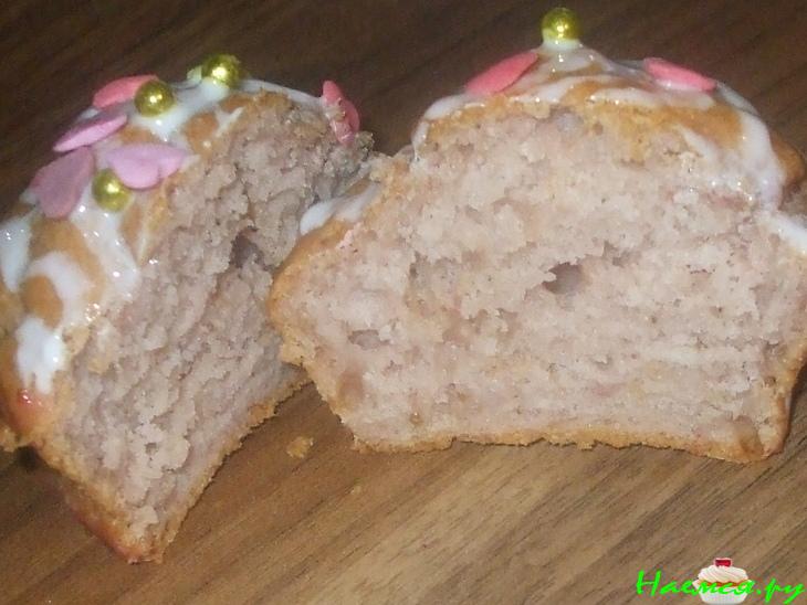 Клубничные маффины