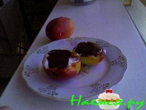 Персики в шоколаде Персики в шоколаде