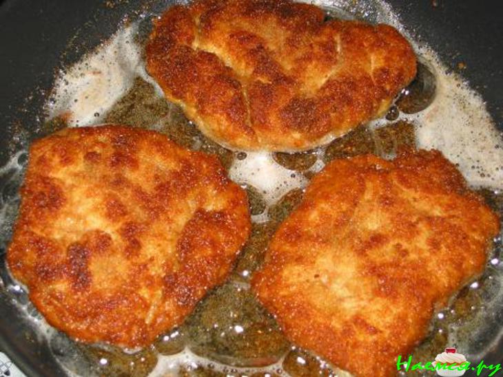 Отбивная из куриной грудки