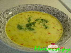 Супчик сливочно-грибной