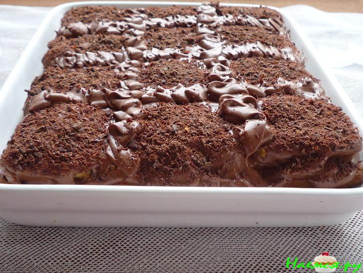 Ирландский кофейно-шоколадный торт без выпечки