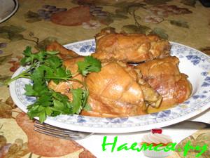 "Ушастая" курочка