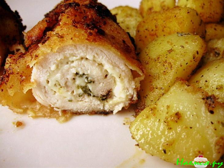 Рулеты из куриной грудки