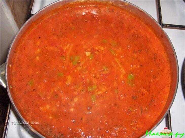 Томатный суп