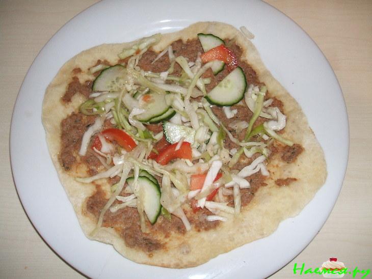 Пицца по-турецки Пицца по-турецки