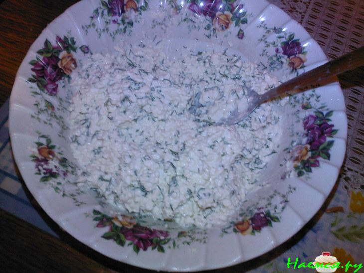 Хачапури с творогом и брынзой