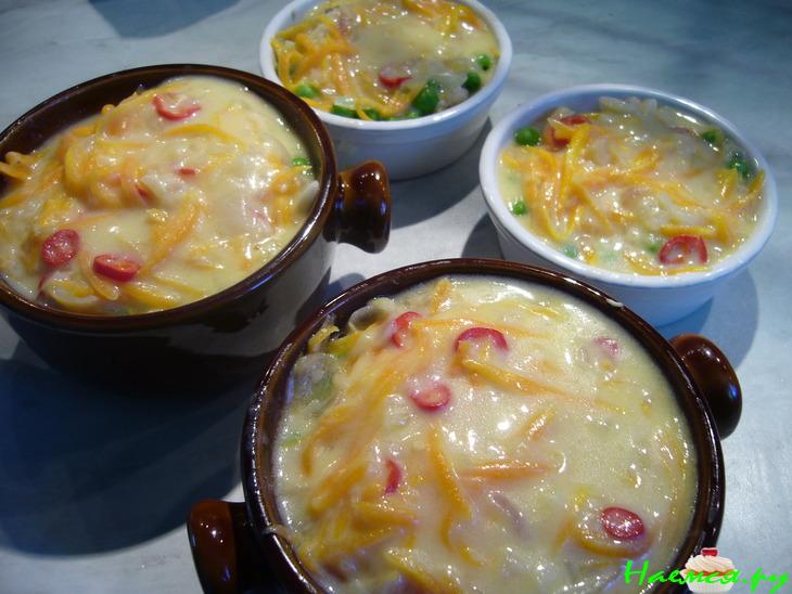 Пикантная скумбрия под соусом с шампанским