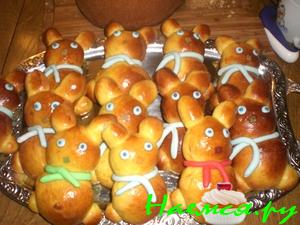 Пасхальное украшение стола