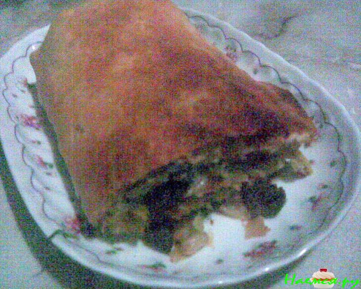 Вертута с грибами и капустой Вертута с грибами и капустой