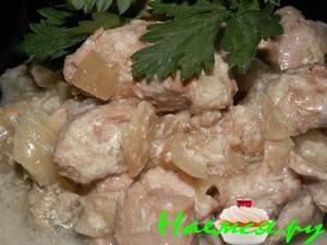 Томлёная телятина "По-купечески"