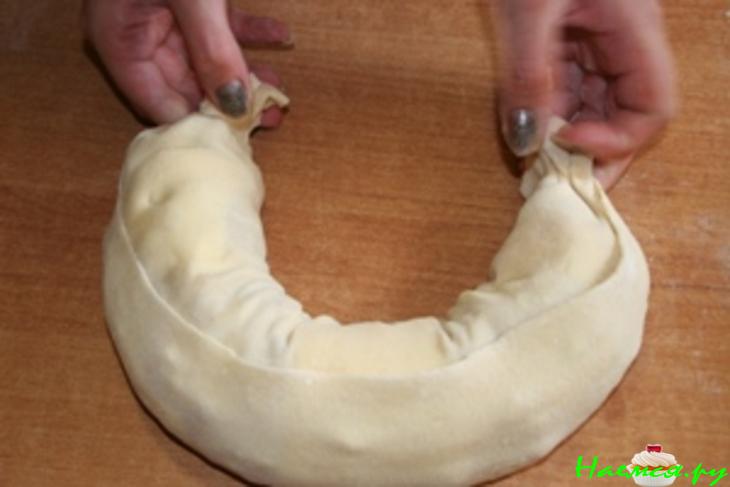 Ханум с говяжьим фаршем и картофелем