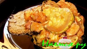 Рагу из кабачков с корейкой