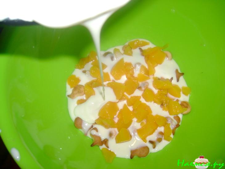 Холодный тортик из печенья "Рыбки"