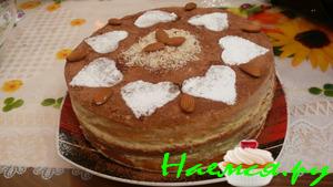 Тортик с йогуртовым кремом