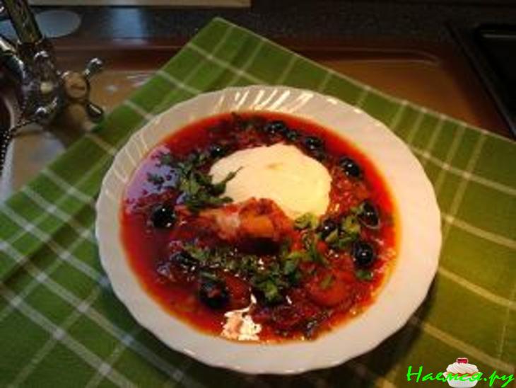 Свекольник "Ешь стоя, больше влезет!"