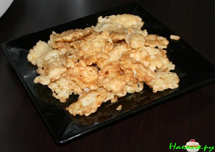 Кальмары в обычном кляре