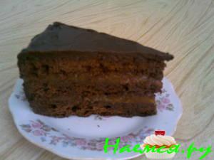 Торт "Захер" с коньяком или абрикосовым ликером