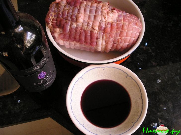 Свинина в сетке Свинина в сетке