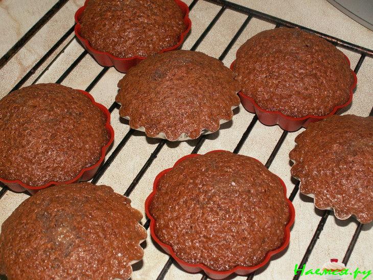 Шоколадно-маковые кексы Шоколадно-маковые кексы