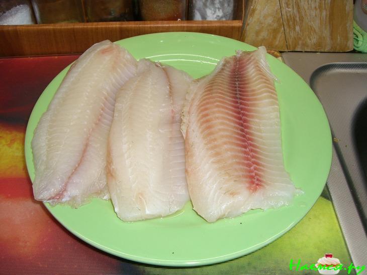 Вкусная рыбка в оранжевой подливке!