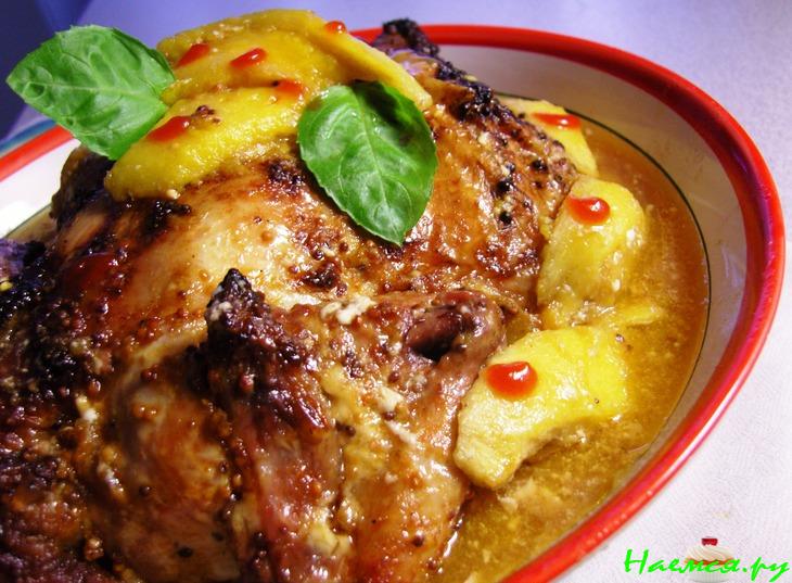 Курица с манго