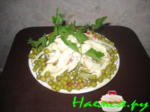 Салат "Под крышей"