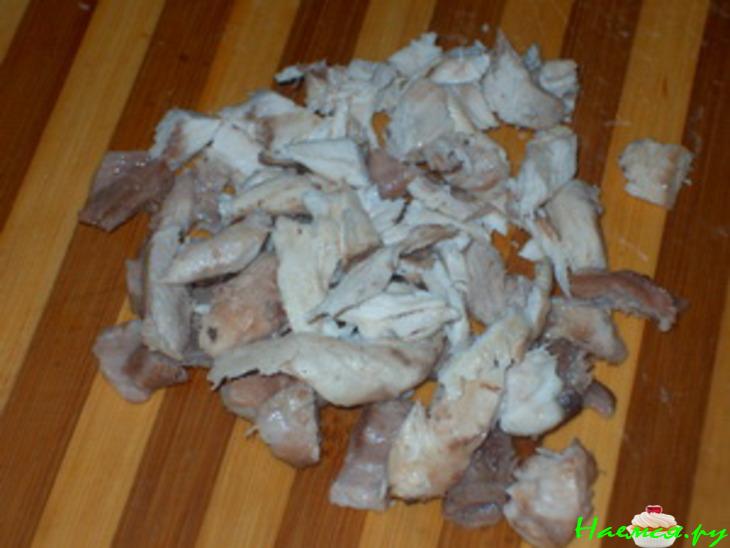 Суп "Фасолево-грибной с гренками"