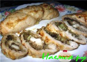 Крученики из индюшачьей грудки Крученики из индюшачьей грудки