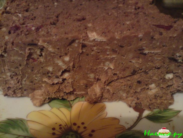 Сладкая колбаса с творожным сырком Сладкая колбаса с творожным сырком