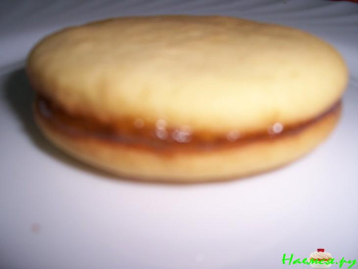 Печенье с абрикосовым джемом