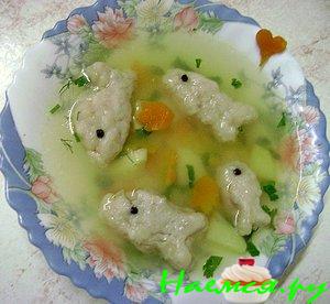 Супчик рыбный (очень лёгенький) Супчик рыбный (очень лёгенький)