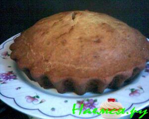 Кекс с яблочным пюре