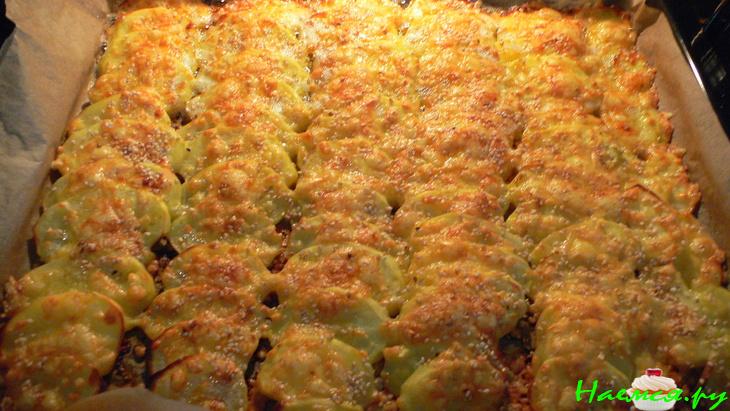 Хрустящий картофель на противне Хрустящий картофель на противне