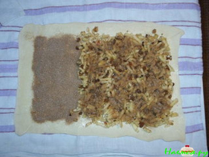 Штрудель слоеный