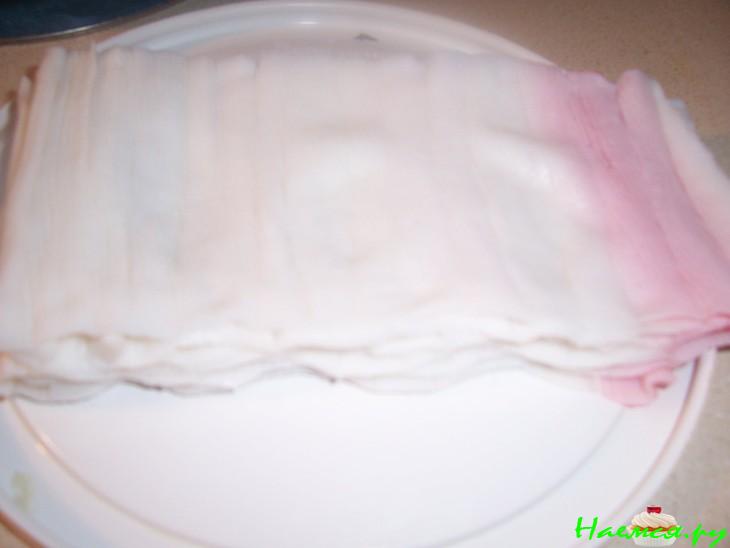 Крабовые палочки с копченым лососем и авокадо