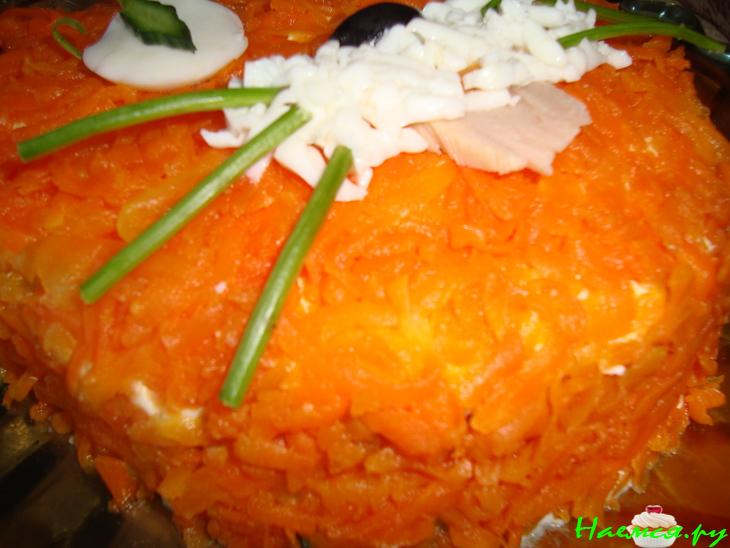 Салат "Тигр"