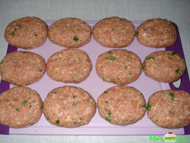 Шницели рубленые