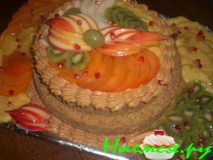 Торт тыквенный, карамельный. В подарок сестре Торт тыквенный, карамельный. В подарок сестре